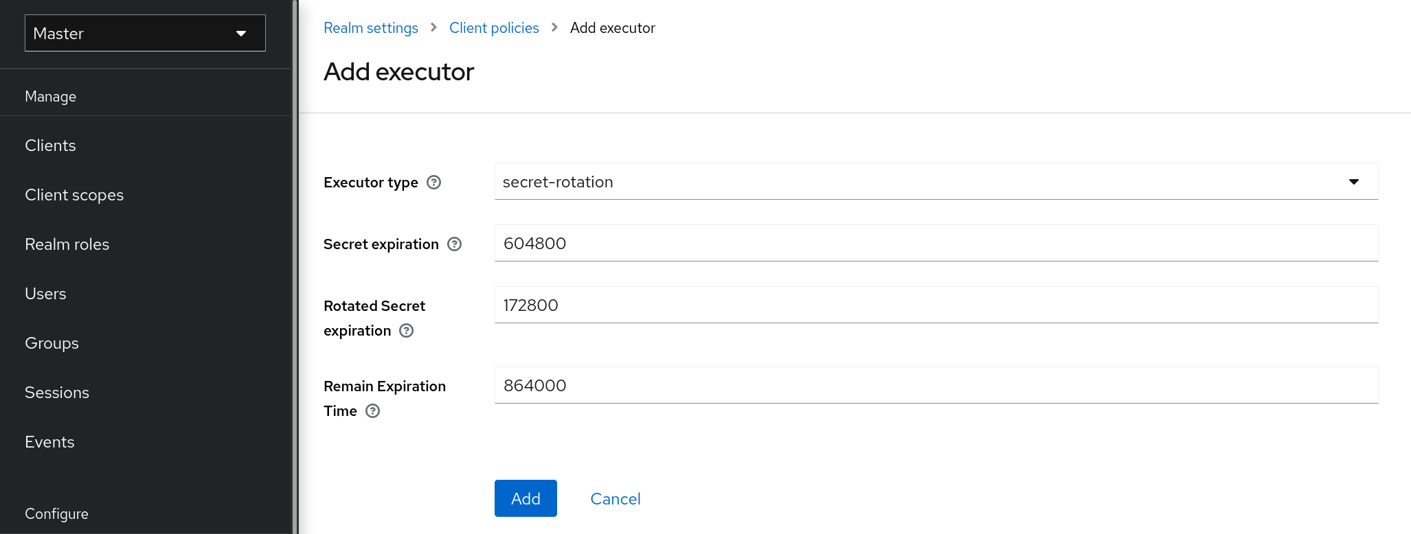 Client Profile Executor