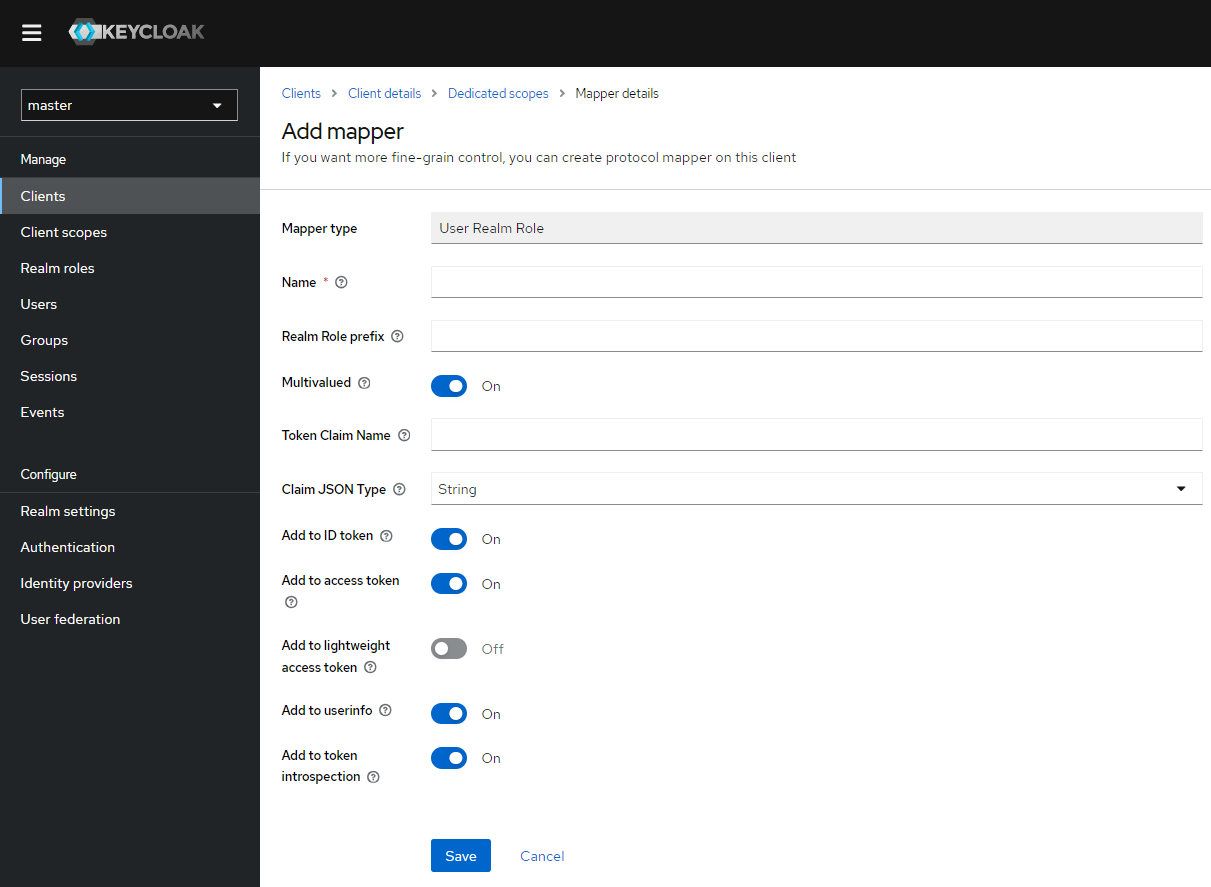 mapper config